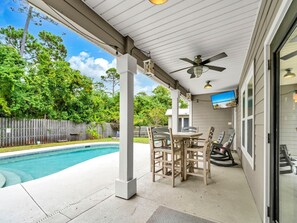 House, Multiple Beds (Sea the Blessings) | Outdoor dining - Sea the Blessings (Panama City Beach)
