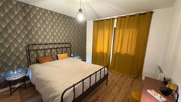 1 sovrum, strykjÀrn/strykbrÀda, wi-fi och sÀngklÀder