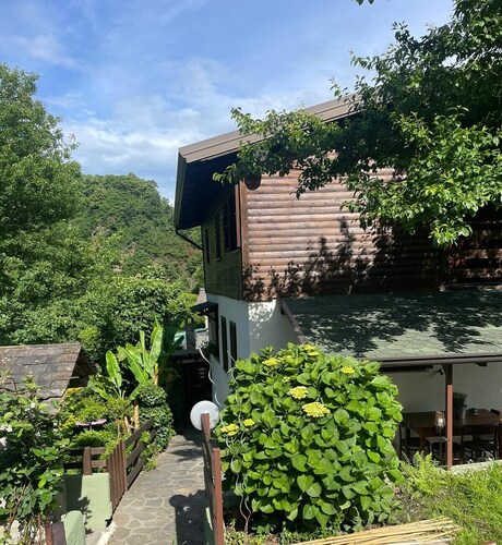 Large lodge in the Park, with garden and Elf house.