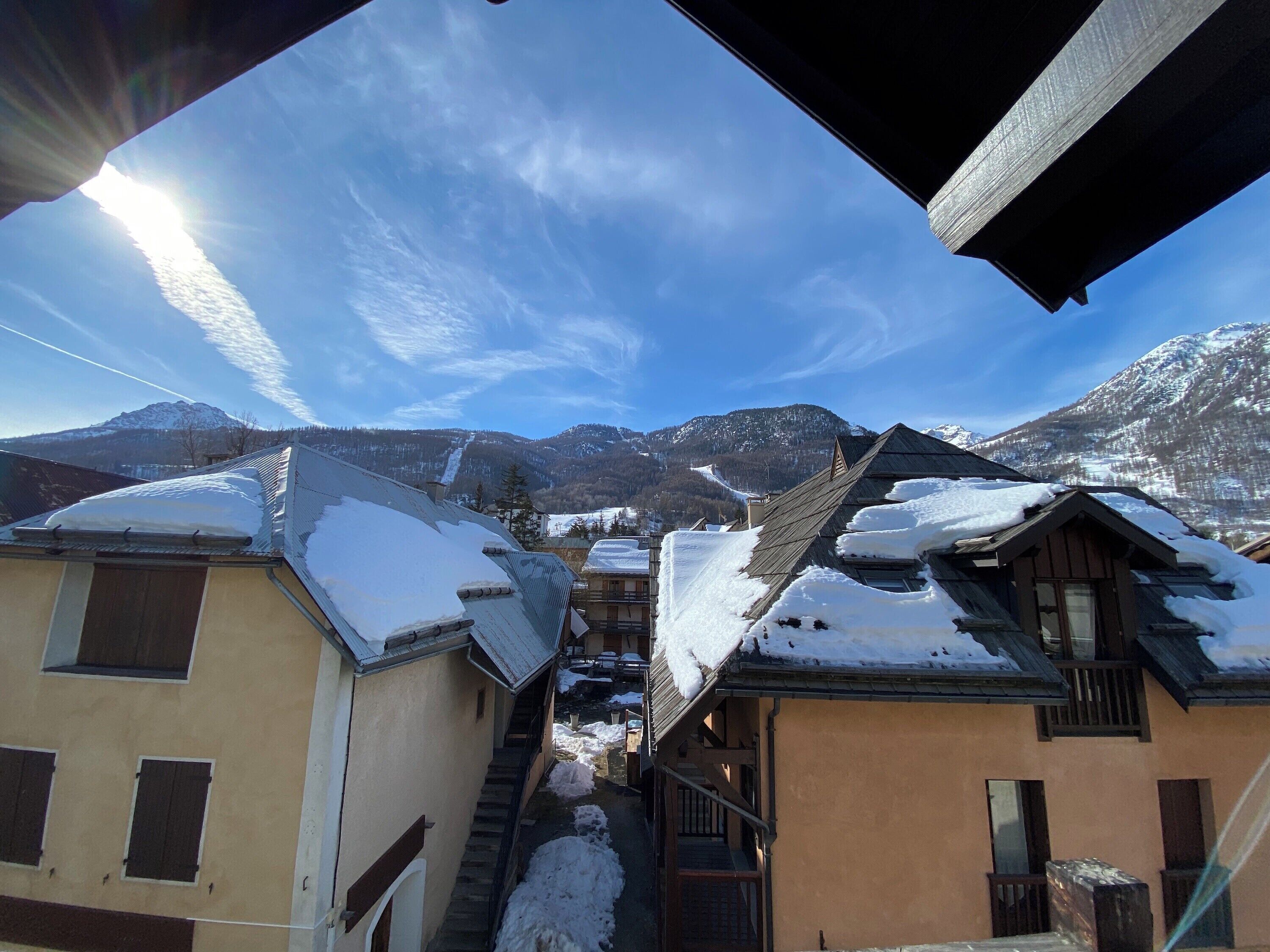 Utsikt fra overnattingsstedet