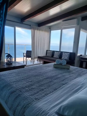 1 bedroom, iron/ironing board, bed sheets