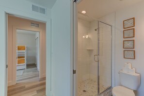 Hair dryer, towels