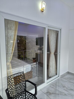 Pemandangan balkon
