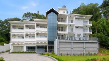 Fassade der Unterkunft