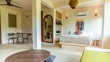 1 makuuhuone, silitysrauta/-lauta, vauvan matkasänky, Wi-Fi