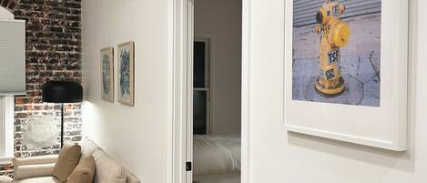 1 bedroom, iron/ironing board, internet, bed sheets