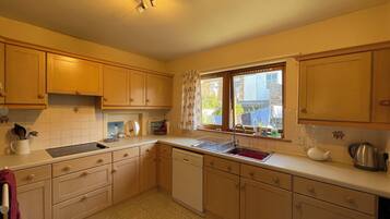 Microondas, horno y lavavajillas