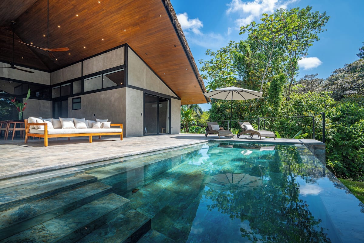 Luxury Quadruple Room, Private Pool, Mountain View | Terrace/patio