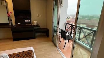 Superior Room, Balcony, Mountain View | In-room safe, desk, blackout drapes, iron/ironing board