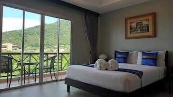Superior Room, Balcony, Mountain View | In-room safe, desk, blackout curtains, iron/ironing board