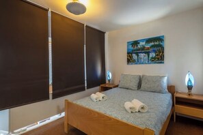 2 多间卧室、熨斗/熨衣板、免费 WiFi、床单