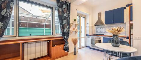 Microwave, oven, stovetop