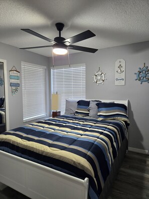 3 bedrooms, iron/ironing board, travel cot, free WiFi