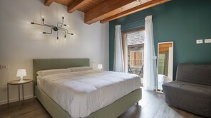 1 غرفة نوم ومكواة/لوح كي وواي فاي مجانًا وملاءات أسرّة