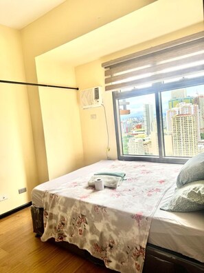 1 habitación y ropa de cama