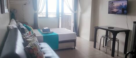 1 bedroom, Internet, bed sheets