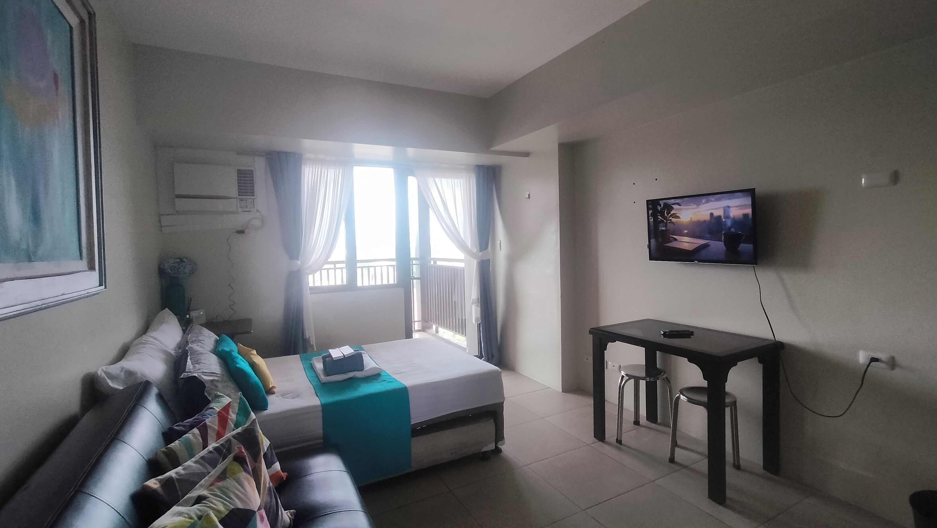 1 bedroom, internet, bed sheets