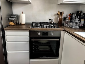 Oven, stovetop, dishwasher