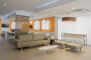 Sala de estar en el lobby