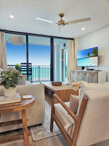 Oceanfront 2BR/2BA Condo w/ Private Balcony & Heated Pools on Hutchinson Island!