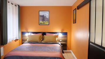 1 Schlafzimmer, Bügeleisen/Bügelbrett, kostenloses WLAN, Bettwäsche