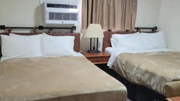 Blackout curtains, free WiFi
