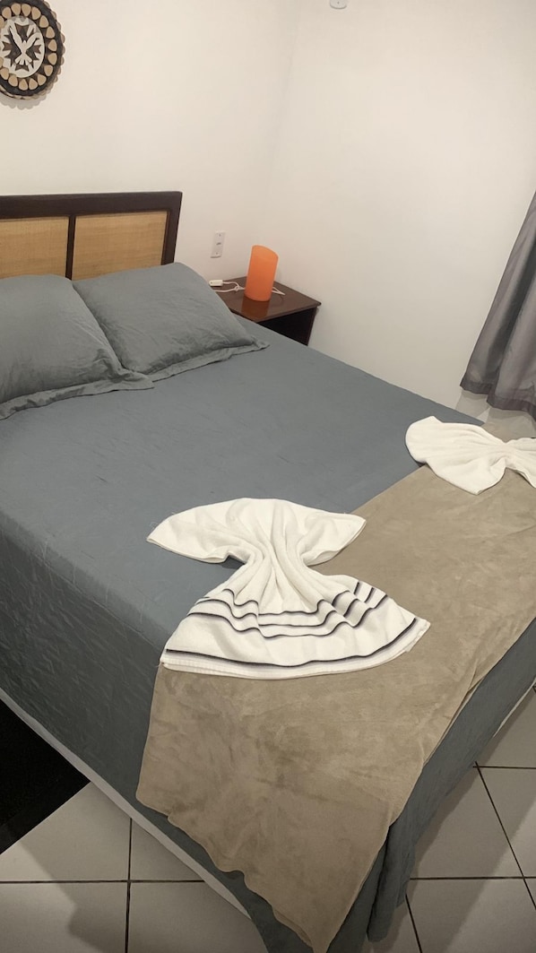 Quarto casal clássico | Wi-Fi de cortesia