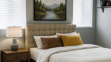 3 bedrooms, iron/ironing board, Internet, bed sheets