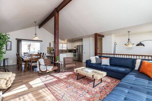 TV, fireplace, table tennis