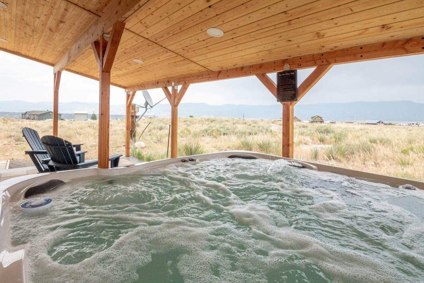 Bain à remous extérieur