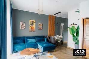 Living area - Lobo Apartments complex (Serrekunda)