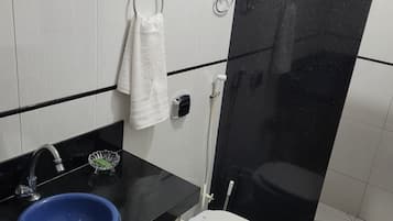Classic Suite, Non Smoking | Bathroom | Shower, towels, soap, toilet paper