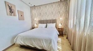 1 bedroom, Internet, bed sheets