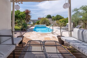 Outdoor pool, a heated pool - Villa Zenorya (Fargues-Saint-Hilaire)