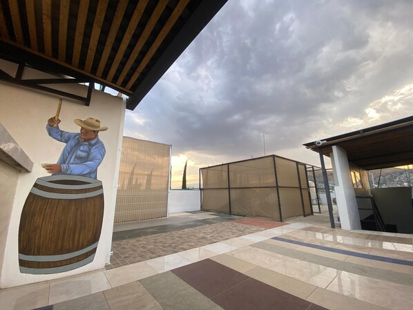 Rooftop terrace - Casa Puro Verbo Candiani (Oaxaca)