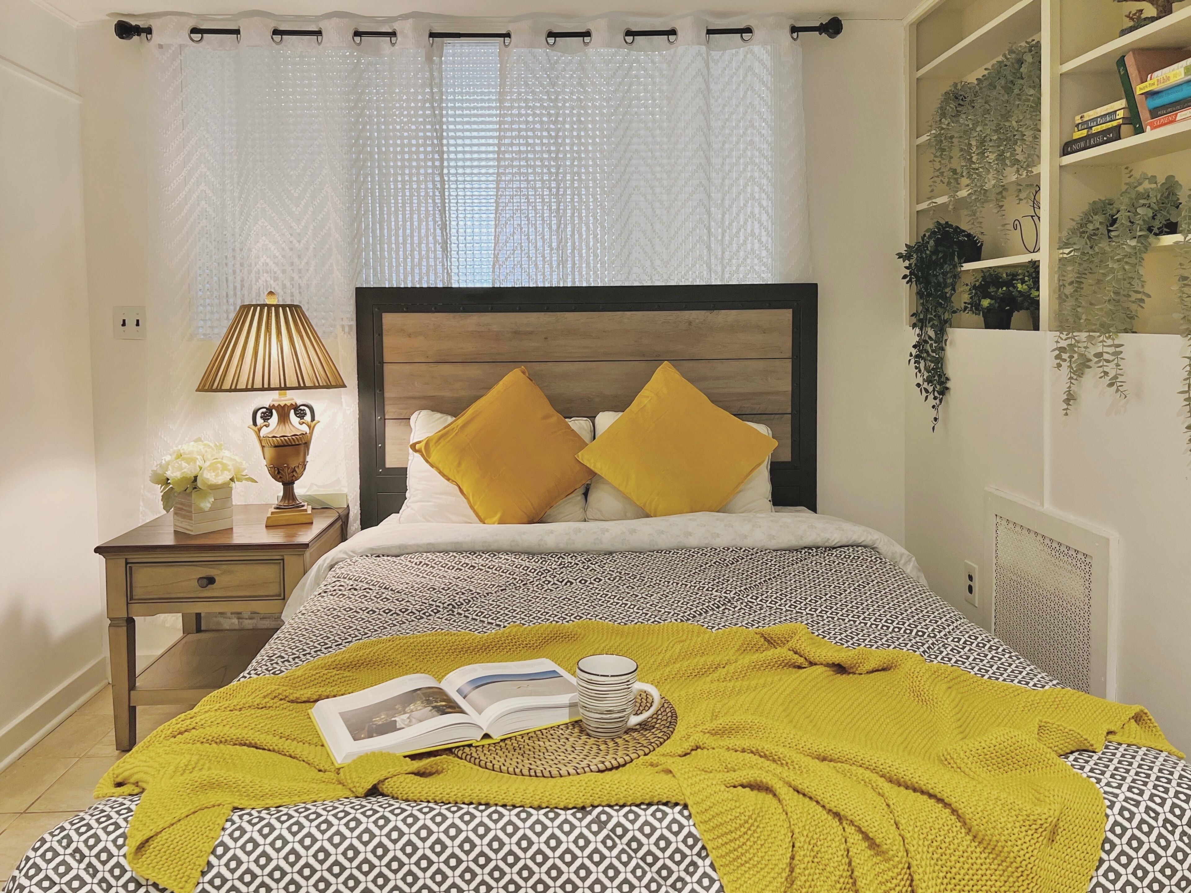 1 bedroom, internet, bed sheets