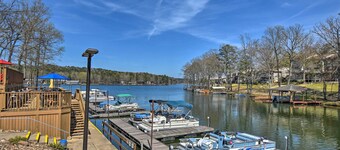 Pet-Friendly Lake Desoto Townhome w/ Swim Dock!