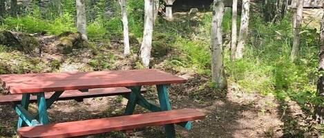 Opções para refeição ao ar livre