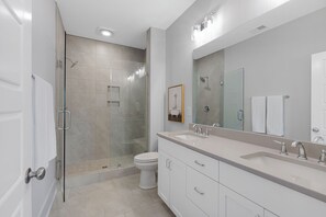 Shower, towels