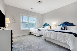 3 bedrooms, bed sheets