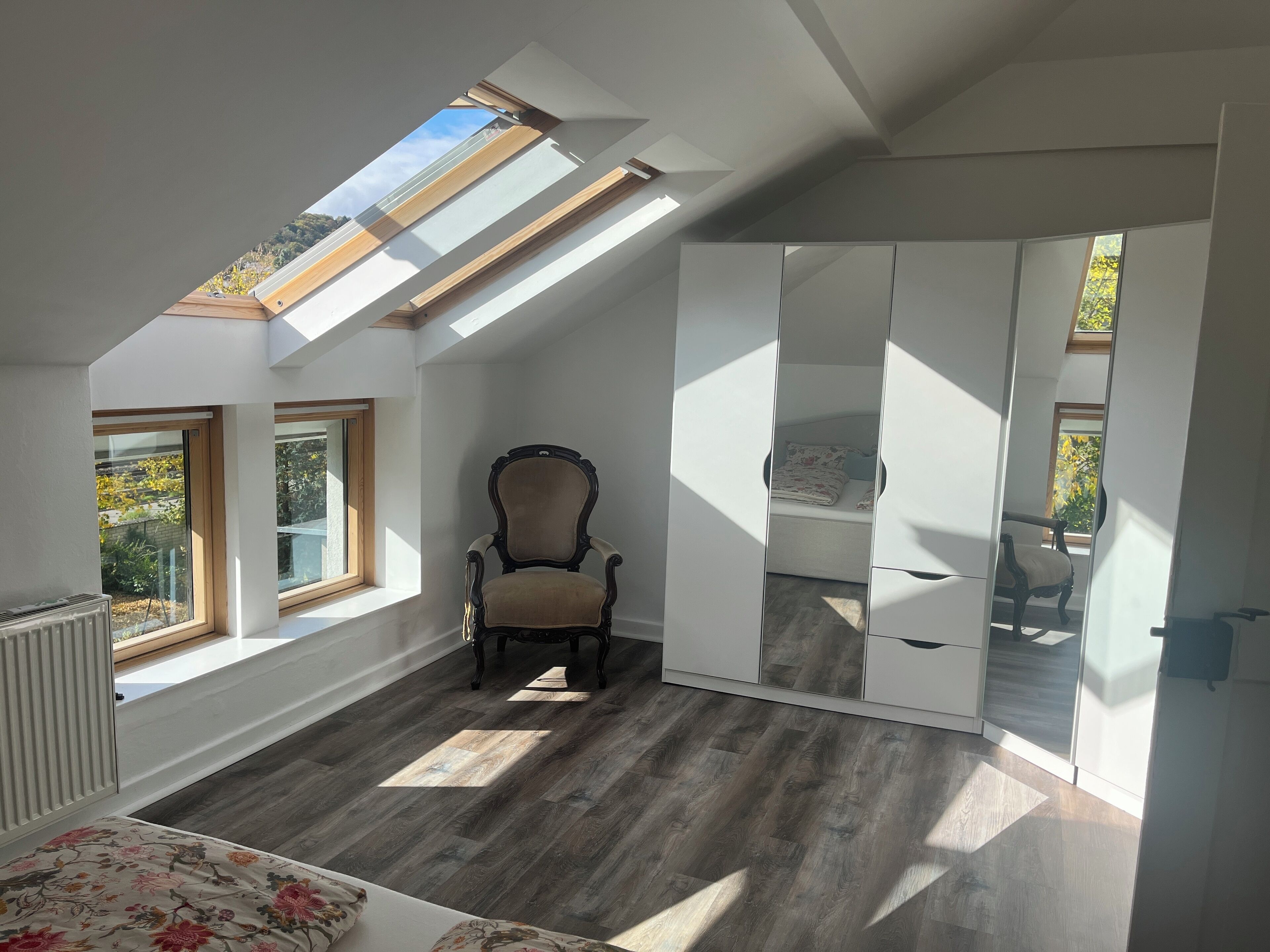 2 Schlafzimmer, Schreibtisch, kostenloses WLAN, Bettwäsche