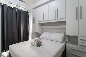 Apartamento | Cortinas blackout, quartos à prova de som, ferros/tábuas de passar roupa