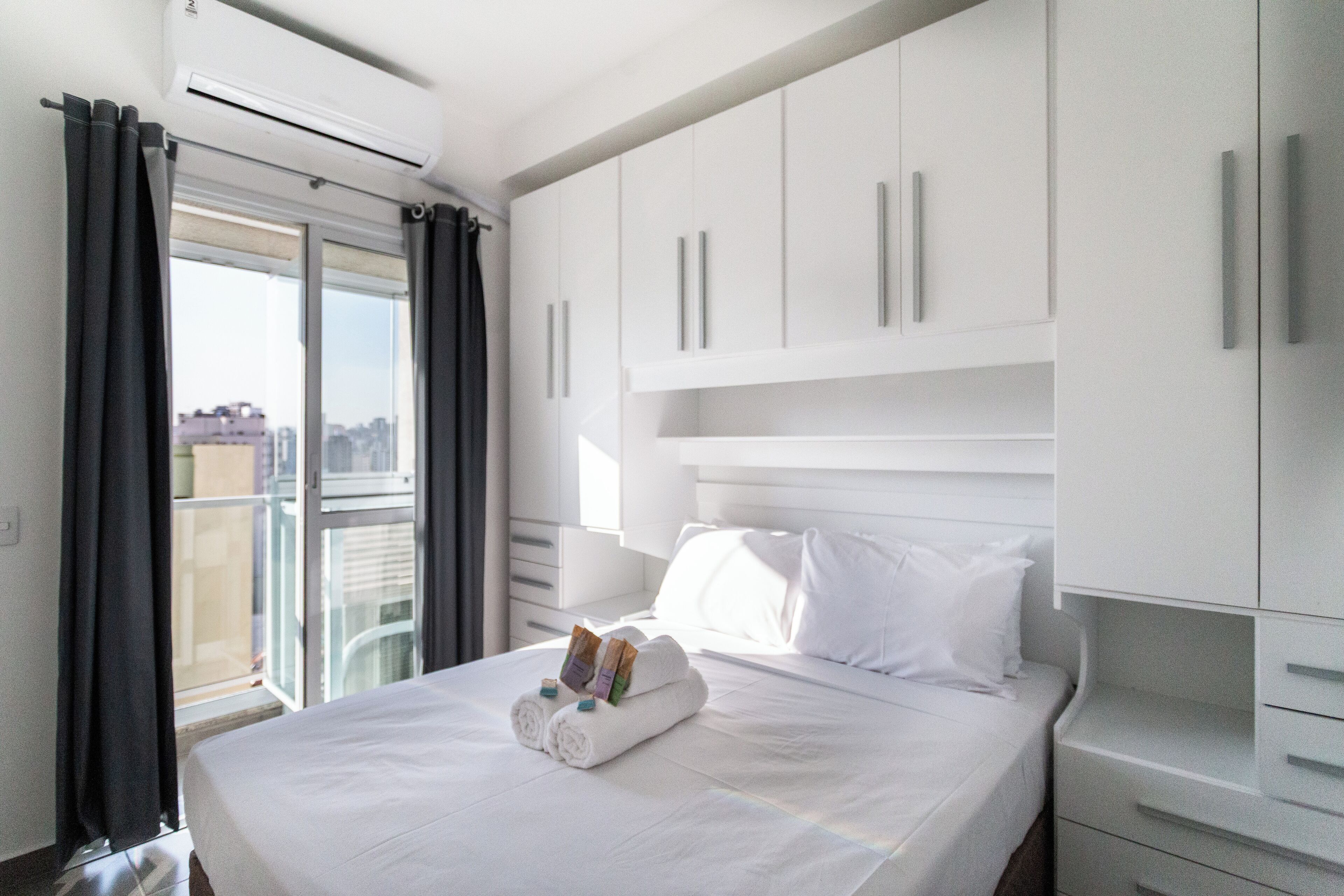 公寓 | 遮光窗帘、隔音、熨斗/熨衣板、免费 WiFi