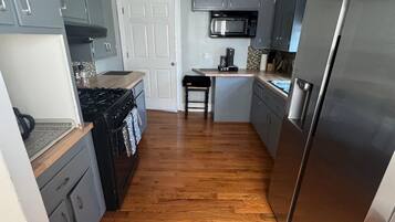 Microwave, oven, stovetop