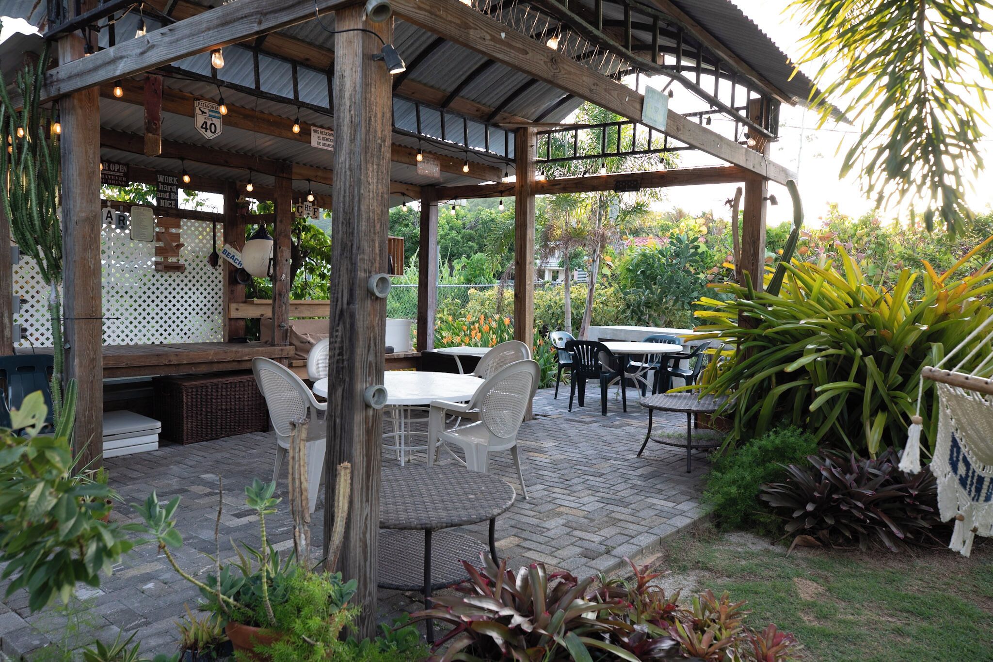 Restaurante al aire libre