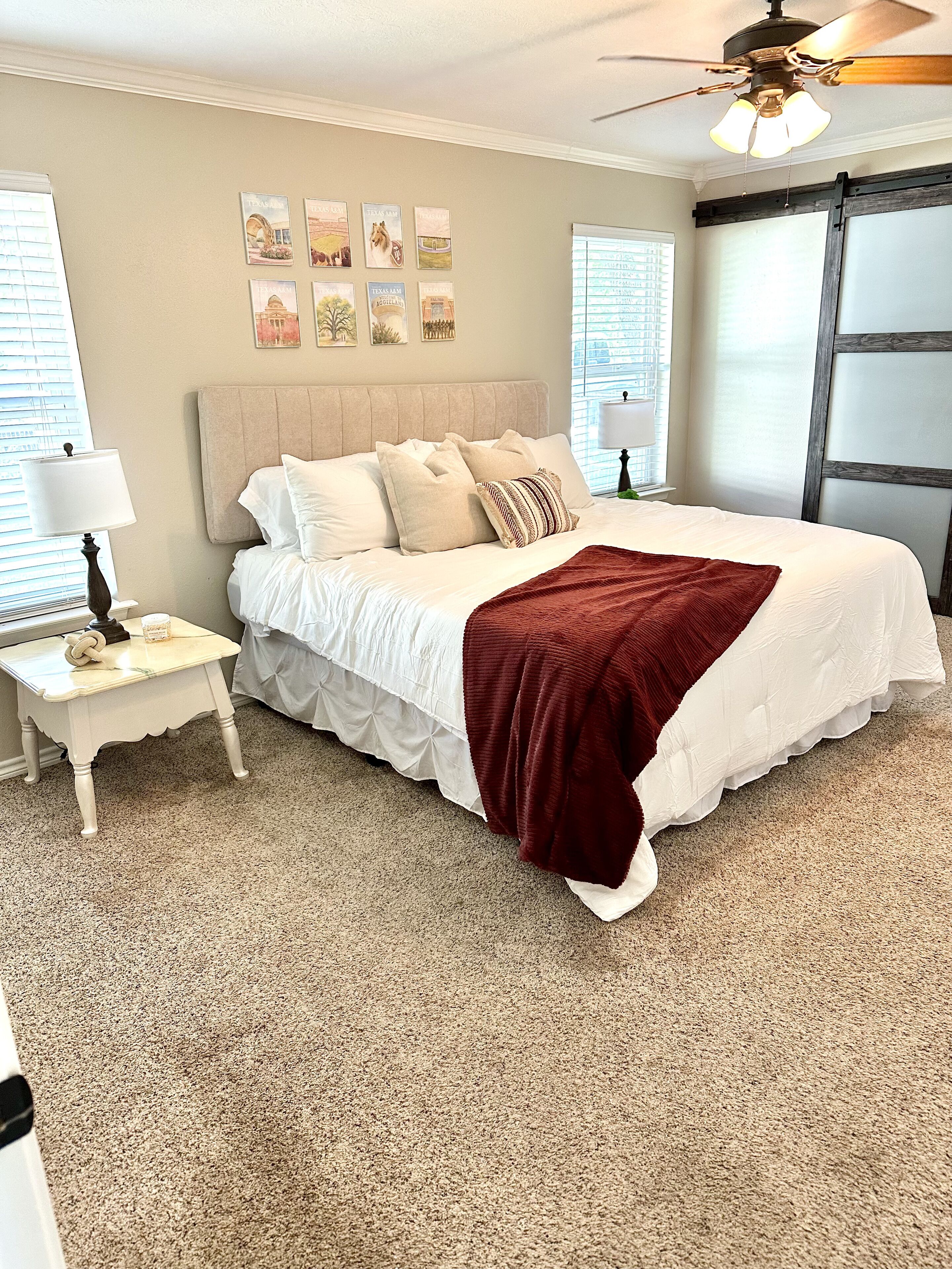 3 soverom, strykejern/-brett, wi-fi og sengetøy