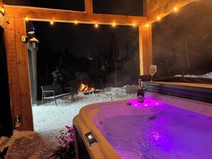 Baignoire à remous extérieure