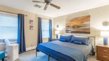 Desk, WiFi, bed sheets