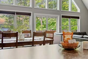 Dining - Lake Front Cabin with Hot Tub and Dock (Pocono Lake)