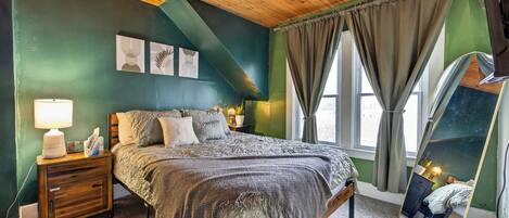 1 bedroom, iron/ironing board, free WiFi, bed sheets
